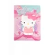 Zápisník B6 s 3D postavičkou ružový Hello Kitty Pastel Pink