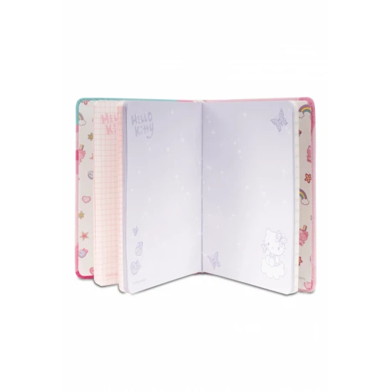 Zápisník B6 s 3D postavičkou ružový Hello Kitty Pastel Pink