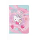 Zápisník so zapínaním na magnet Heart Hello Kitty Pastel Pink