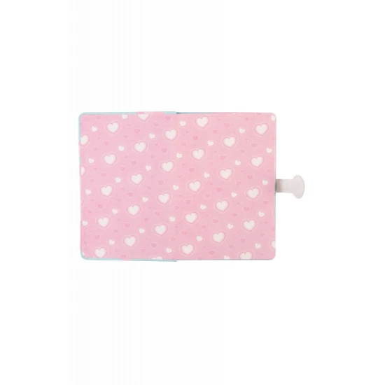 Zápisník so zapínaním na magnet Heart Hello Kitty Pastel Pink
