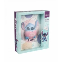 Zápisník B6 s 3D postavičkou True Love Stitch Pastel