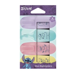 Zvýrazňovač mini Stitch Pastel 4 ks