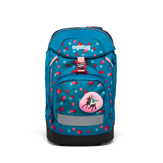 Školská taška Ergobag Prime Blue Rose - Ergobag