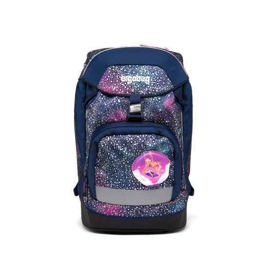 Školská taška Prime Fialová reflexná - Ergobag