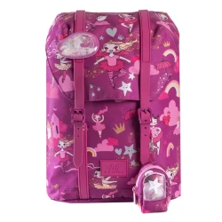 Školská taška Ballerina Dark Pink 22l