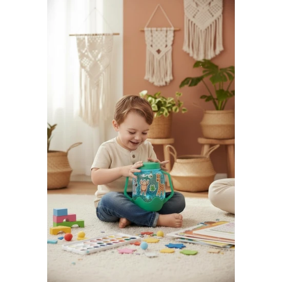 DIY senzorická fľaša ZOO – vytvorte vlastný svet zvieratiek