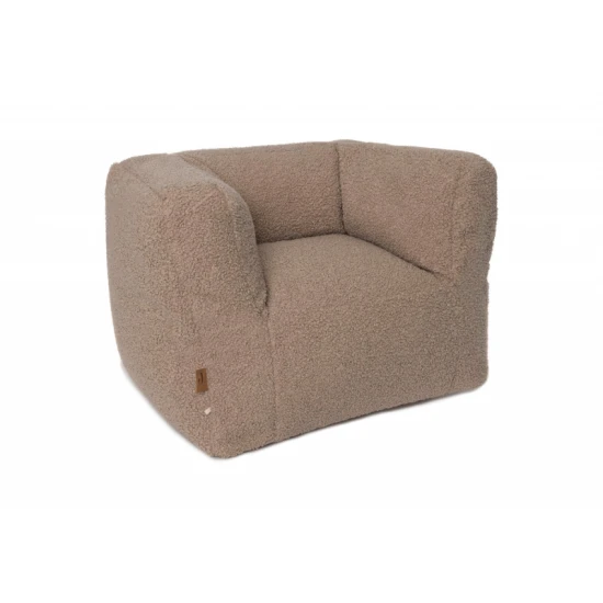 Kreslo detské Beanbag Teddy Warm Sand