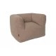 Kreslo detské Beanbag Teddy Warm Sand