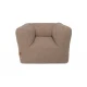 Kreslo detské Beanbag Teddy Warm Sand