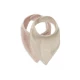 Podbradník bandana 2ks Silk Rose / Sand