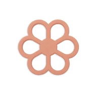 Hryzátka silikónové Flowers Coral Rose