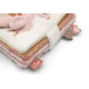 Textilná knižka s aktivitami Soft Plumes – Jollein 221-001-68200