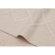 Deka 75x100cm Check Knit Oatmeal