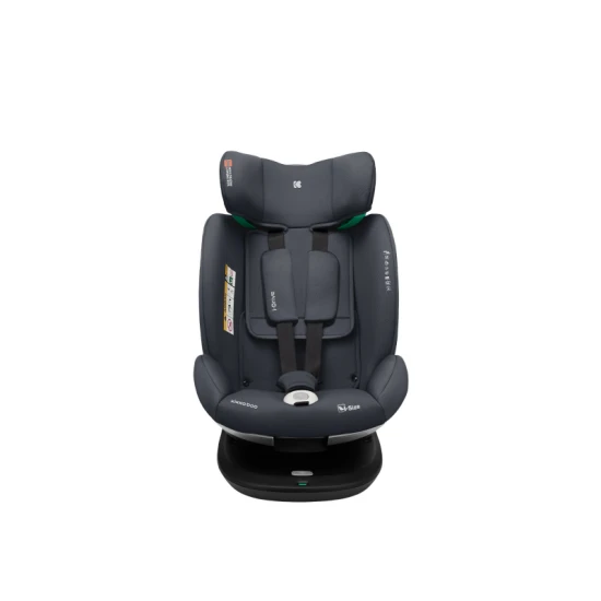 Autosedačka 40-150 cm i-Drive i-SIZE Dark Grey - KikkaBoo 31002100020KB
