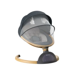 Hojdacie lehátko elektrické Ashlee Dark Grey