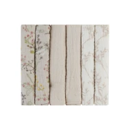 Plienky mušelínové 30x30 cm 6ks Secret Garden Beige