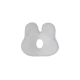 Ergonomický vankúšik z pamäťovej peny Bunny Airknit Grey - KikkaBoo 31106010139KB
