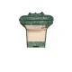 Prebaľovacia taška Florence Secret Garden Green - KikkaBoo 31108020102KB