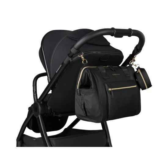 Prebaľovacia taška Maxi Black - KikkaBoo 31108020106KB