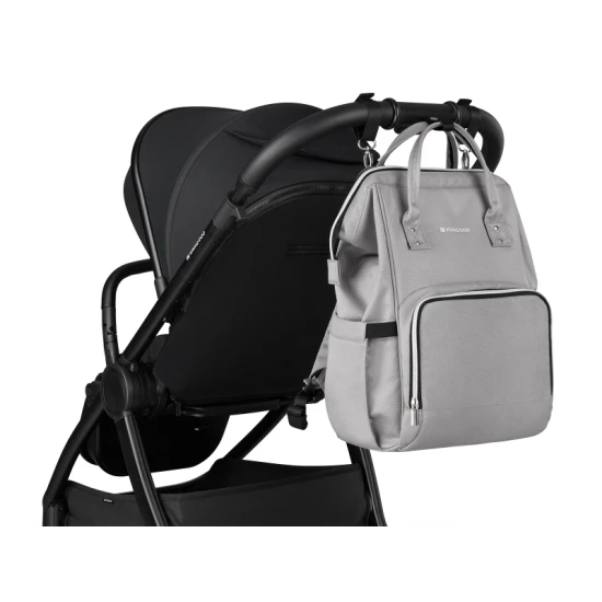 Prebaľovací batoh Siena Light Grey - KikkaBoo 31108020113KB