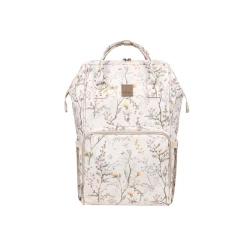 Prebaľovací batoh Siena Luxe Secret Garden Beige
