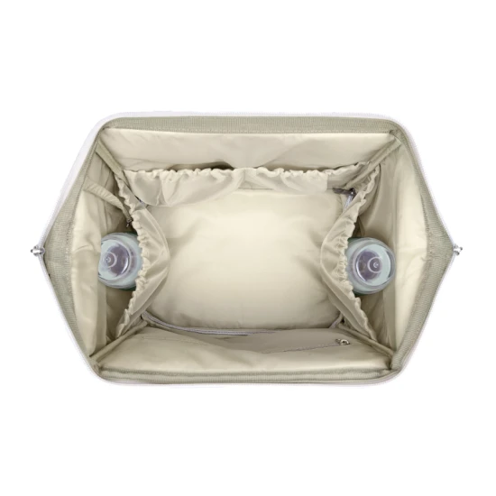 Prebaľovací batoh Siena Luxe Secret Garden Beige - KikkaBoo 31108020119KB