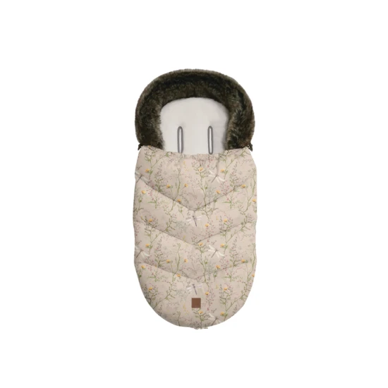 Fusak zimný Luxury Secret Garden Beige - KikkaBoo 31108040153KB