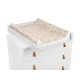 Prebaľovacia podložka 50x70 cm Secret Garden Beige - KikkaBoo 31108060115KB