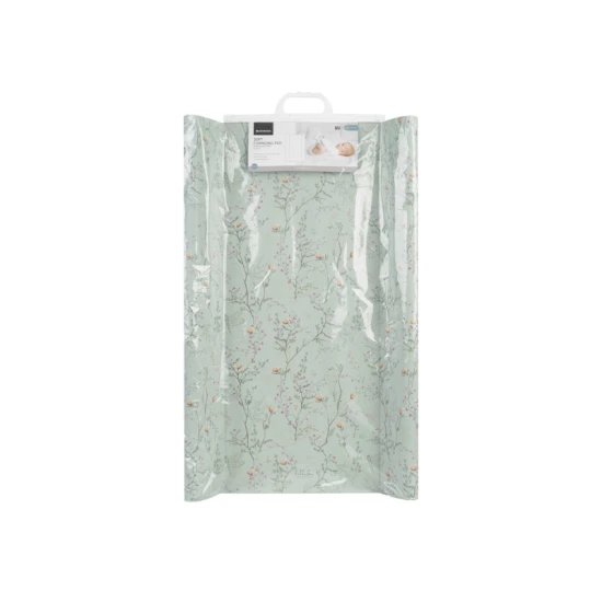 Prebaľovacia podložka 50x70 cm Secret Garden Green - KikkaBoo 31108060119KB