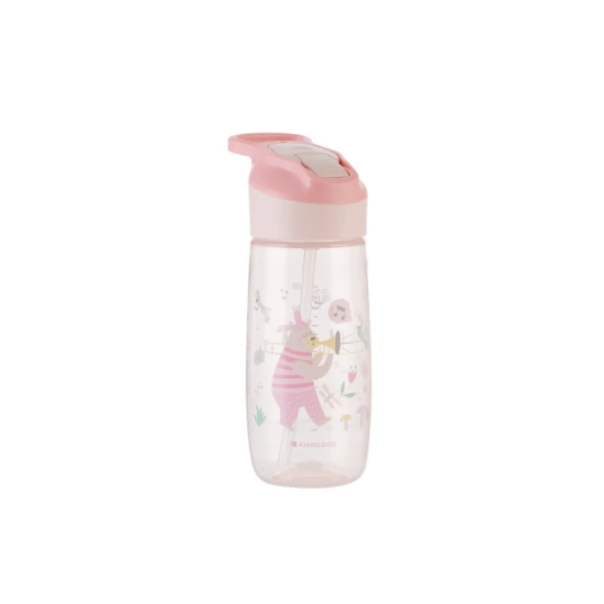 Hrnček so silikónovým náustkom 450ml 12m+ Music Fest Pink Hrnček so silikónovým náustkom 450ml 12m+ Music Fest Pink - KikkaBoo 31302030066KB