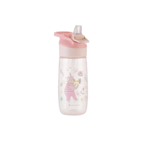 Hrnček so silikónovým náustkom 450ml 12m+ Music Fest Pink Hrnček so silikónovým náustkom 450ml 12m+ Music Fest Pink - KikkaBoo 31302030066KB