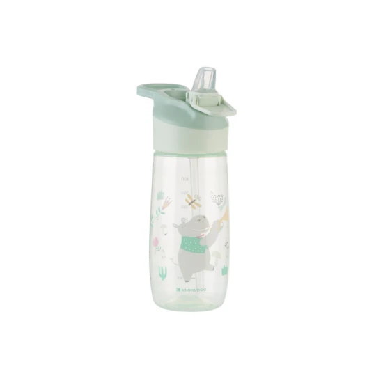 Hrnček so silikónovým náustkom 450ml 12m+ Music Fest Mint Hrnček so silikónovým náustkom 450ml 12m+ Music Fest Mint - KikkaBoo 31302030067KB