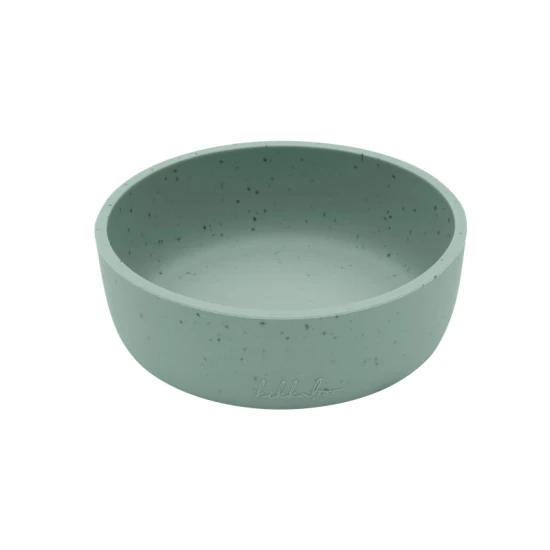 Jedálenská sada 5-dielna Platinum Silicone Sage - KikkaBoo 31302050001KB