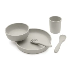 Jedálenská sada 5-dielna Platinum Silicone Sand
