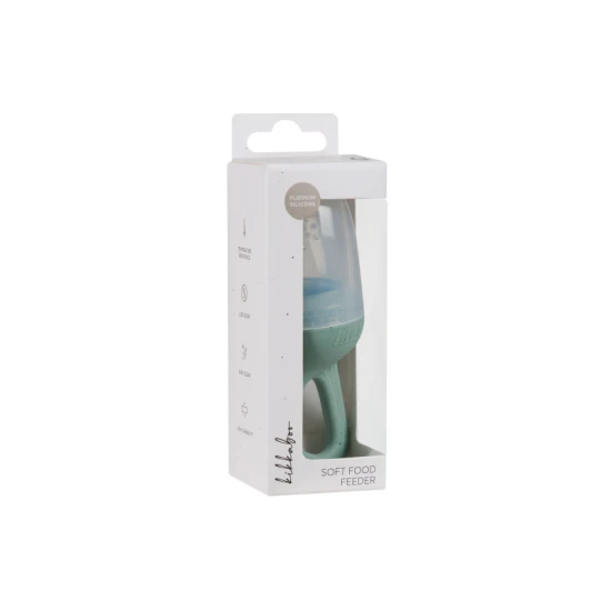 Kŕmiace hryzátko Platinum Silicone Sage - KikkaBoo 31302050007KB