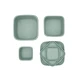 Sada boxov na desiatu 3 ks Platinum Silicone Sage - KikkaBoo 31302050009KB