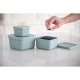 Sada boxov na desiatu 3 ks Platinum Silicone Sage - KikkaBoo 31302050009KB