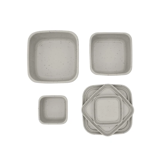 Sada boxov na desiatu 3 ks Platinum Silicone Sand - KikkaBoo 31302050010KB