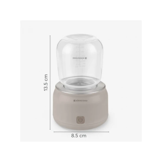 KikkaBoo Ohrievačka cestovná Brent Beige