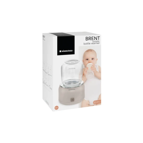 KikkaBoo Ohrievačka cestovná Brent Beige