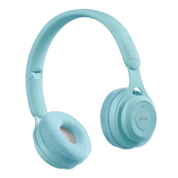 Bezdrôtové detské slúchadlá Pastel Blue