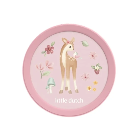 Praktický desiatový box s vidličkou pre deti – Fairy Garden Little dutch