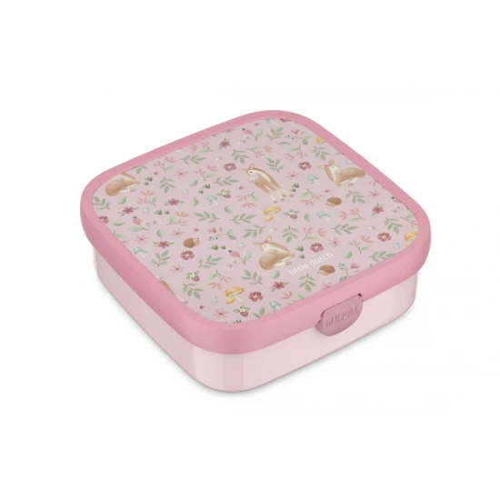 Desiatový box s priehradkami a vidličkou – kolekcia Fairy Garden