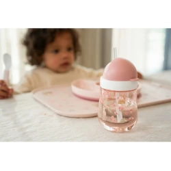 Hrnček so slamkou 300 ml 9m+ Fairy Garden