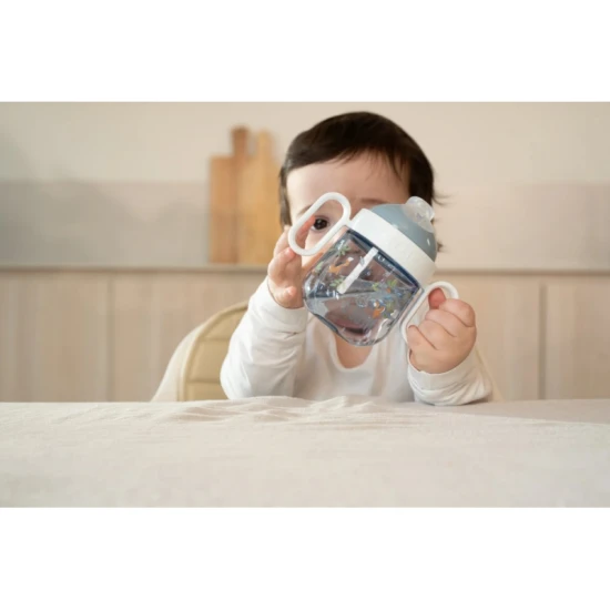 Hrnček s náustkom Forest Friends: Prvé samostatné pitie