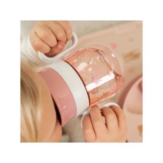 Trénovací hrnček 360° Fairy Garden: Učíme sa piť ako z pohára bez rozliatia!