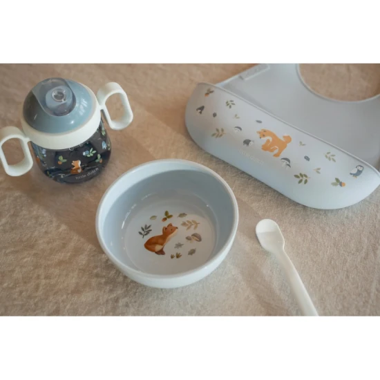 Prvé lyžičky pre vaše dieťatko s praktickým puzdrom a motívom lesných zvieratiek