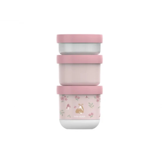 Stohovacie tégliky Fairy Garden – Praktická desiata pre deti