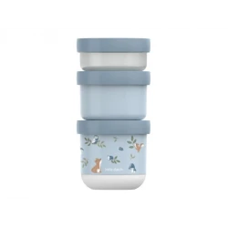 Tégliky na desiatu stohovacie 3 ks Forest Friends