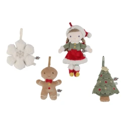 Vianočné ozdoby plyšové Rosa